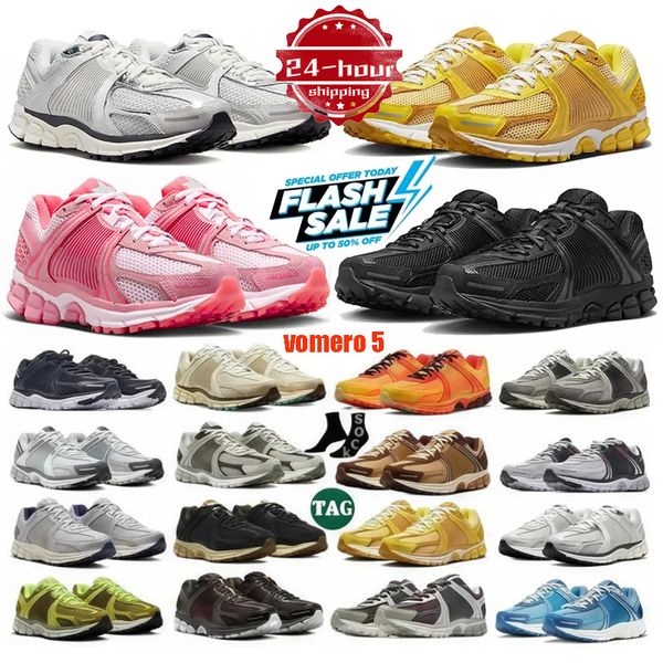 Designer Running Shoes Vomero 5 Roam Metallic Gold Photon Dust Pink Thunder Blue Triple Black Flax Vomeros Mens Women Flat Trainers Sneakers 36-45
Designer Running Shoes Vomero 5 Roam Metallic Gold Photon Dust Pink Thunder Blue Triple Black Flax Vomeros Mens Women Flat Trainers Sneakers 36-45