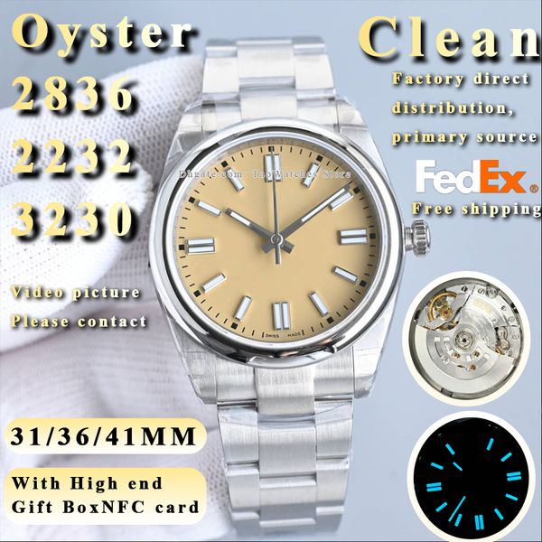 Top luxury Men Watch 1:1 AAA+ High Quality Super CLean factory distribution primary source 36mm/41mm Automatic Mechanical 3230 movement Sapphire Free Shipping, Black
Top luxury Men Watch 1:1 AAA+ High Quality Super CLean factory distribution primary source 36mm/41mm Automatic Mechanical 3230 movement Sapphire Free Shipping, Black