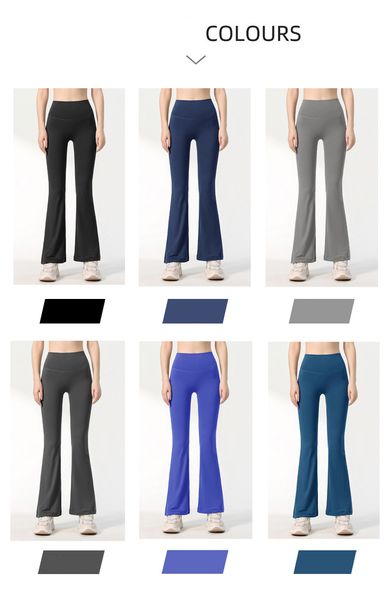 DHgate Fashion Women's Sports Flared Pants Running Jogging Pants Yoga Workout Gym Yoga Outdoor Clothing Outfit 32221 sold by DHgate