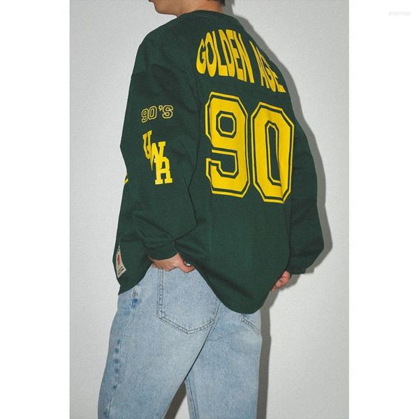 Men's T Shirts 2025 Men Sweaters Loose And Casual All-match Street Tops Printed Women Trendy Ins Hoodies, A1
Men's T Shirts 2025 Men Sweaters Loose And Casual All-match Street Tops Printed Women Trendy Ins Hoodies, A1