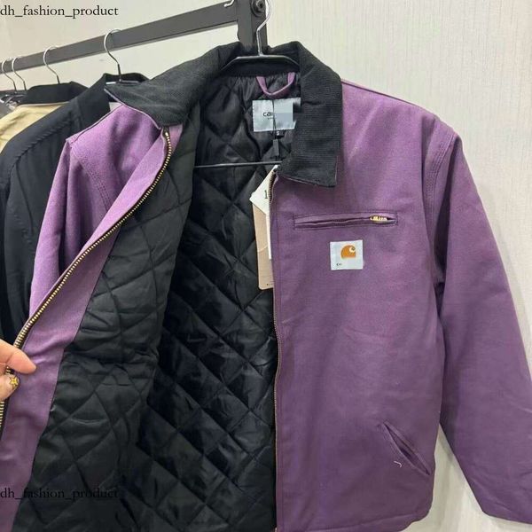 Carrharts Jacket High Quality 25Fw Designer Vintage Washed Canvas Fashion Brand Detroit Casual Loose Outwear Coats Work Clothes carharttlies bdg 50c, Ding edition hair clip thickened khaki
Carrharts Jacket High Quality 25Fw Designer Vintage Washed Canvas Fashion Brand Detroit Casual Loose Outwear Coats Work Clothes carharttlies bdg 50c, Ding edition hair clip thickened khaki