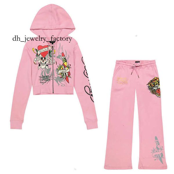 Ed Hardywomen Womens Tracksuit Two 2 Piece edhardywomen Set Outfits Strapless Casual printed Pants Y2K straight trousers Street zipper hooded designer 948, White
Ed Hardywomen Womens Tracksuit Two 2 Piece edhardywomen Set Outfits Strapless Casual printed Pants Y2K straight trousers Street zipper hooded designer 948, White