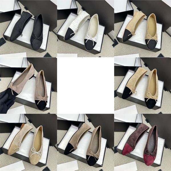 Designer sandals ballet flats platform suede slingback heels women block heeled party sandals velvet dress shoes 908