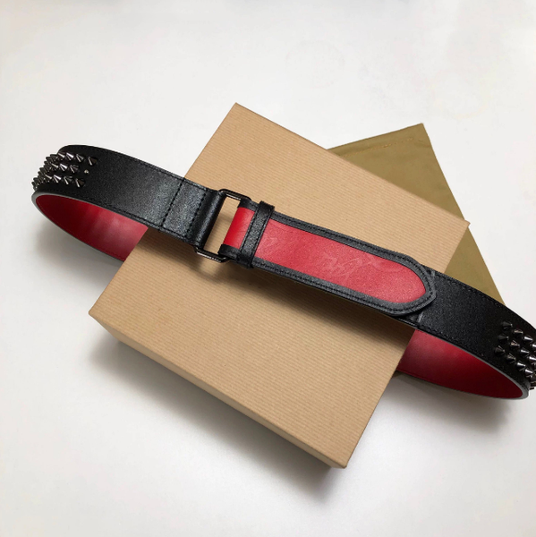 New Men's Designer Belt: Red Leather Designer Belt — compare prices at CompareOffers