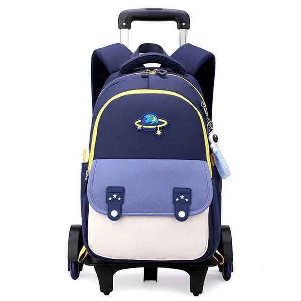 Rolling Backpacks for Primary School Plecak Children Trolley School Bag for Boys Wheeled Bag Back to School Backpacks for Kids