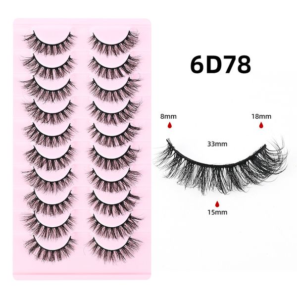 3D Faux Mink Lashes Full Strip Thick Curled False Eyelashes Wispy Natural Fluffy Handmade Reusable Eyelash Extensions Comfortable and Easy to Wear Strip Lash
3D Faux Mink Lashes Full Strip Thick Curled False Eyelashes Wispy Natural Fluffy Handmade Reusable Eyelash Extensions Comfortable and Easy to Wear Strip Lash