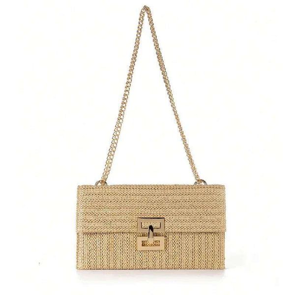 Cross Body Ladies Summer Straw Chain Crossbody Bag — compare prices at CompareOffers