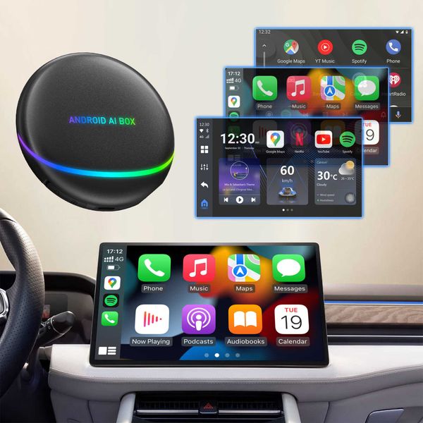 Ottocast's New S47 Wired-To-Wireless Carplay Box For Car-Mounted Android Auto C…
