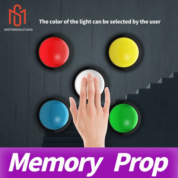 Mystery Studio Escape Room Prop Memory Button with Sound Effects