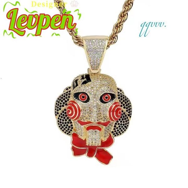 Gold Plated Brass Pendant Necklace