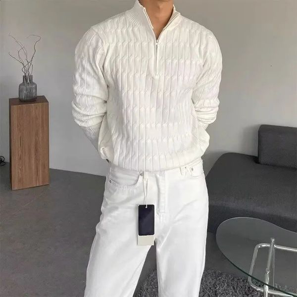 Replica Sweaters Men Sweater Jersey Korean Reviews Many Clothes Knitwear Cardigan Autumn Men's Clothing Coat