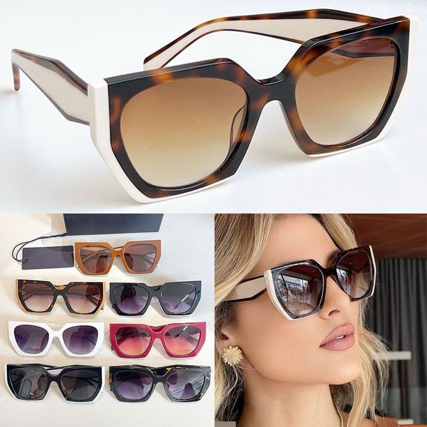 Classic Women Geometric Cat Eye Sunglasses SPR15W Sunglasses with Logo Designer Two tone Splicing Line Glasses Acetate Frame Eyewear
Classic Women Geometric Cat Eye Sunglasses SPR15W Sunglasses with Logo Designer Two tone Splicing Line Glasses Acetate Frame Eyewear