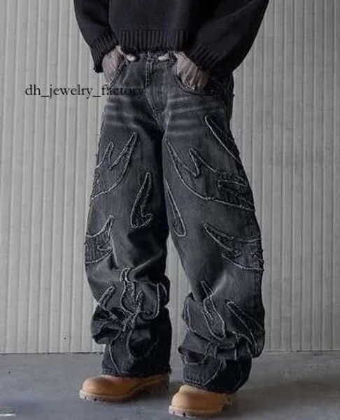 Baggy Jeans for Men Y2k Hip Hop Distressed Retro Black Pants Oversized Embroidery Harajuku Gothic Wide Leg Trousers Streetwear 240619 47d, 1_color
Baggy Jeans for Men Y2k Hip Hop Distressed Retro Black Pants Oversized Embroidery Harajuku Gothic Wide Leg Trousers Streetwear 240619 47d, 1_color
