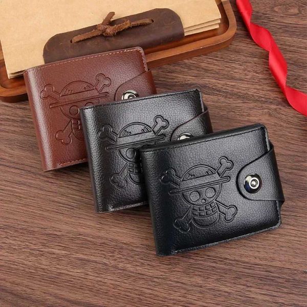 One Piece Luffy Wallet Cartoon Roronoa Zoro Figures Cosplay Men Women PU Coin Purse Card Holder Wallet for Children Boys Gift W250826