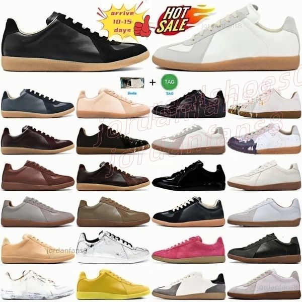 Shoes designer Sneakers replicaing german MM6 army gum gats Trainer paint Trainers gat Sneaker black grey white painter nude patent brown nutmeg Womens Mens, Blue
Shoes designer Sneakers replicaing german MM6 army gum gats Trainer paint Trainers gat Sneaker black grey white painter nude patent brown nutmeg Womens Mens, Blue
