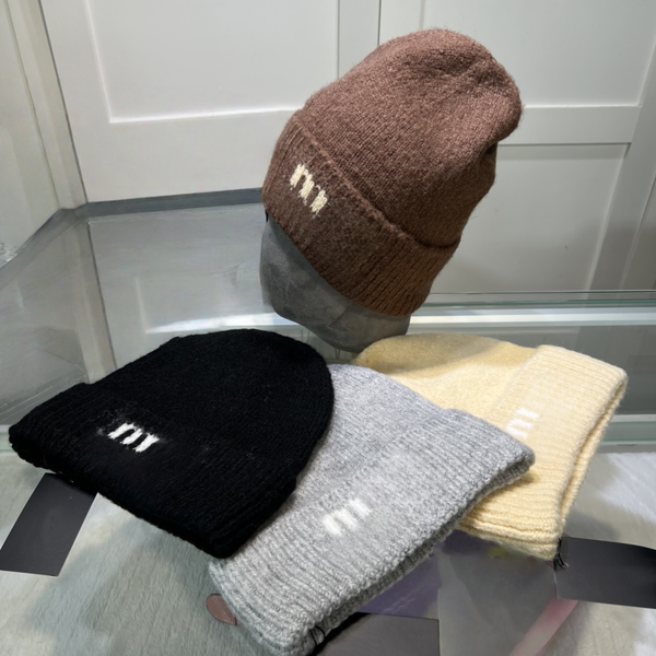 Brown Letters Beani…