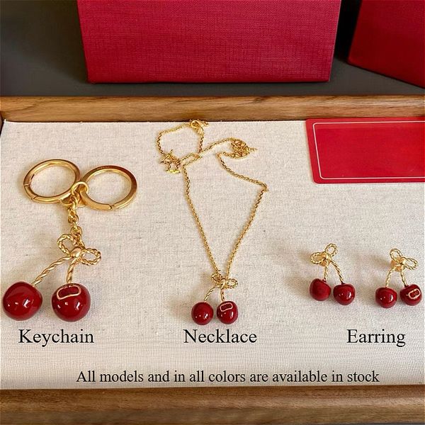 Cherry Series Keychains Entire Collection High-Quality Luxury Brand Designer Metal Luxury Women's Gifts
Cherry Series Keychains Entire Collection High-Quality Luxury Brand Designer Metal Luxury Women's Gifts
