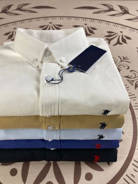 2025 NEW Dress Shirts For Men Button Up Shirt Designer Designer Men Laurene Shi…