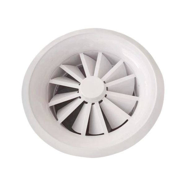 Temperature controlled adjustable swirl rotating air outlet — compare prices at CompareOffers
