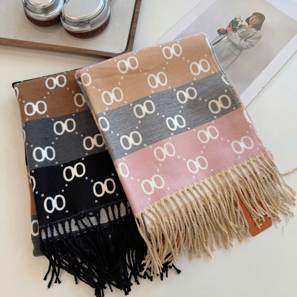 Brown Scarf Wool Sc… - image