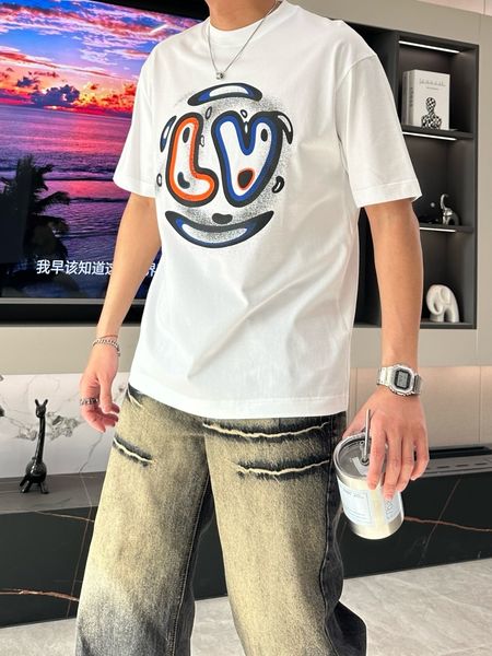 Designer Men's T-Shirts T Shirts Summer Loose Fit Letters Print Mens Womens T-Shirt Top Classic Luxury Tee Tees Casual Man Cotton Tops Short Sleeve Shirt, Black
Designer Men's T-Shirts T Shirts Summer Loose Fit Letters Print Mens Womens T-Shirt Top Classic Luxury Tee Tees Casual Man Cotton Tops Short Sleeve Shirt, Black