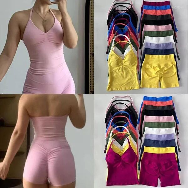 Women' Tracksuits 2 Pieces Sports Set Women Backless Tank Tops High Waist Scrunch Seamless Shorts Sport Gym Sportswear Workout, Raspberry red
Women' Tracksuits 2 Pieces Sports Set Women Backless Tank Tops High Waist Scrunch Seamless Shorts Sport Gym Sportswear Workout, Raspberry red