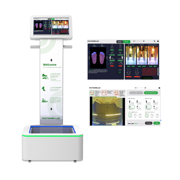 Factory Custom Foot Insole Machine Gait Analysis Foot Scanner Posture Correction Devices Orthotic Insole Scanner Foot Orthotics Scanner