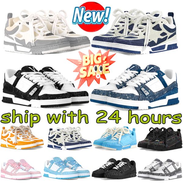 Designer Shoes Skate Shoes Trainers High Quality Men's and Women's Sneakers Casual Fashion Running Lace-up Low-top Sports Breathable Black White Trendy Casual Sports, Orange 
Designer Shoes Skate Shoes Trainers High Quality Men's and Women's Sneakers Casual Fashion Running Lace-up Low-top Sports Breathable Black White Trendy Casual Sports, Orange