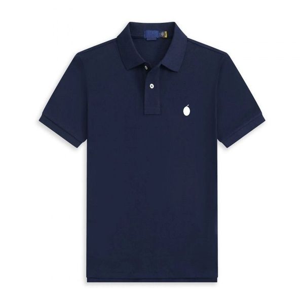 Polo Ralphylaureen Shirt Designer Polo Shirt Hot Sale Summer Solid Colour Cotton Tops Trendy Brand Fashion Pony Pattern Casual Loose Polo Ralphilaureen Tshirt A93