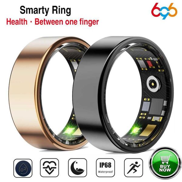 New Health Smart Ring Couple Sports Fitness 24H Heart Rate Sleep Monitoring IP68 Waterproof Men Women Care For Family S250721