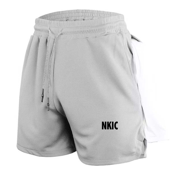 Summer Men Brand Running Shorts Fitness Gym Training 2 in 1 Sports Shorts Quick Dry Workout Jogging Double Deck Shorts Plus Size -3XL, White 1
Summer Men Brand Running Shorts Fitness Gym Training 2 in 1 Sports Shorts Quick Dry Workout Jogging Double Deck Shorts Plus Size -3XL, White 1
