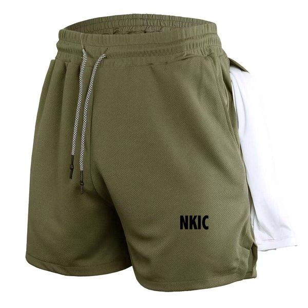 Summer Men Brand Running Shorts Fitness Gym Training 2 in 1 Sports Shorts Quick Dry Workout Jogging Double Deck Shorts, White 1
Summer Men Brand Running Shorts Fitness Gym Training 2 in 1 Sports Shorts Quick Dry Workout Jogging Double Deck Shorts, White 1