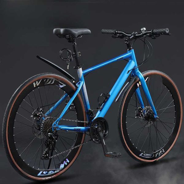 Mountain Bike Bikes 2026 Road Cycling Adult Grade Variable Speed Youth Ultra Light Super Fast Bend Flat Handle Student Racing Road Carbon /