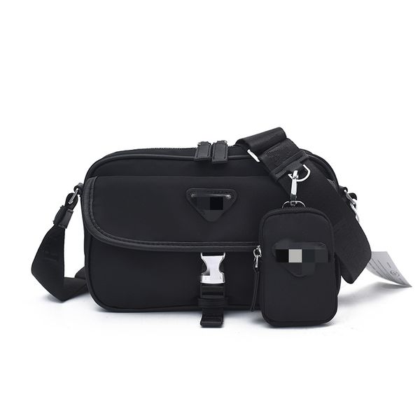 Messenger bag medium size, nylon, camera shoulder crossbody bag, premium sense, unisex, Black
Messenger bag medium size, nylon, camera shoulder crossbody bag, premium sense, unisex, Black