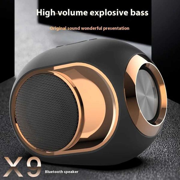 Portable X6 wireless speaker stereo TWS subwoofer heavy bass wireless speaker outdoor high volume speaker Z250304