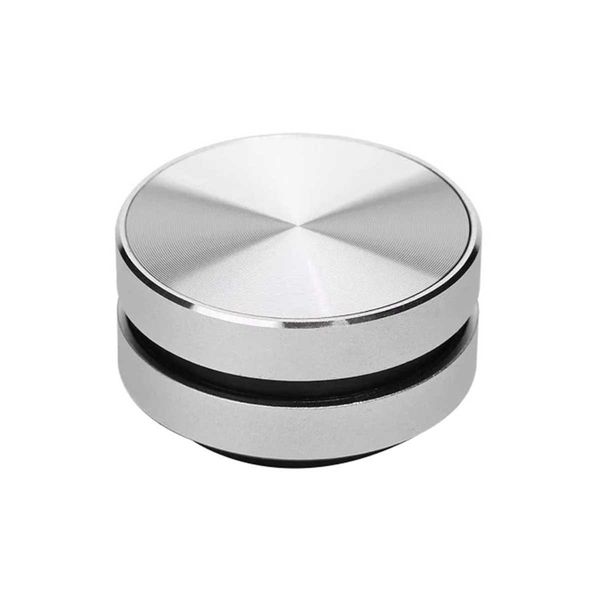 Portable Mini Speaker Turns Anything Into A Speaker Wireless Bone Conduction Induction Vibration (Silver) Z250304