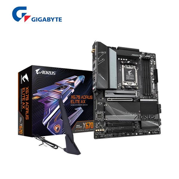 New GIGABYTE X670 AORUS ELITE AX ATX