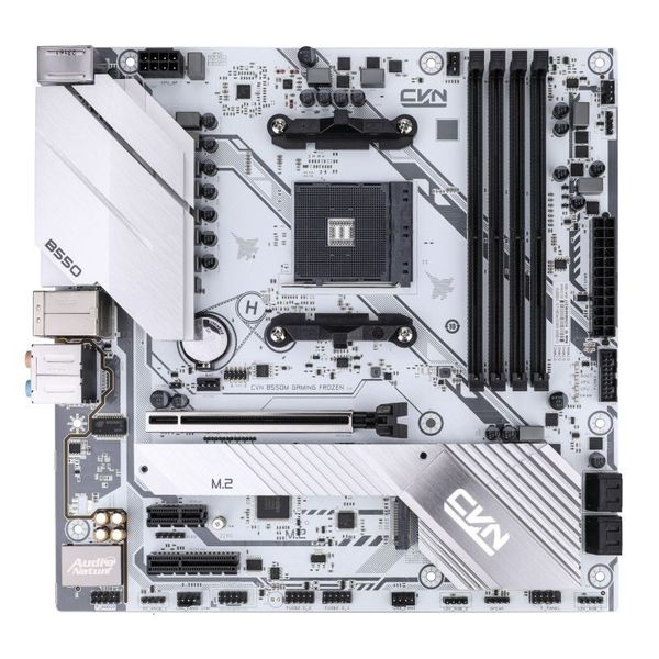 B550 Motherboard for AMD AM4 Ryzen 5700X3D 5800X 5600 CPU DDR4 128GB 2.5Gbit LAN CVN B550M GAMING FROZEN V15