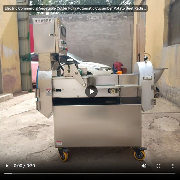 2025 Electric Commercial Vegetable Cutter Fully Automatic Cucumber Potato Beet Radish Shredder
2025 Electric Commercial Vegetable Cutter Fully Automatic Cucumber Potato Beet Radish Shredder