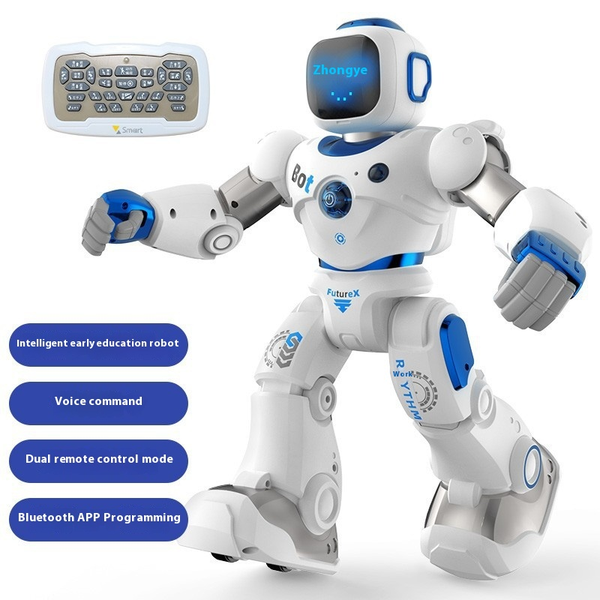 VEVOR RC Robot Early Education Intelligent APP Rc Smart Robot Electric Singing Dancing for Children's Toys Birthday Gifts, Multi
VEVOR RC Robot Early Education Intelligent APP Rc Smart Robot Electric Singing Dancing for Children's Toys Birthday Gifts, Multi