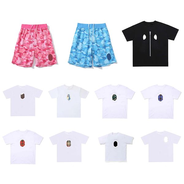 Mens T Shirt Designer Womens Tops Short Sleeves bbape tee Vintage Graphic Shirt Streetwear camisetas de mbape shirt Luxury Designer bapenciage Streets Shorts 01, Style 8
Mens T Shirt Designer Womens Tops Short Sleeves bbape tee Vintage Graphic Shirt Streetwear camisetas de mbape shirt Luxury Designer bapenciage Streets Shorts 01, Style 8