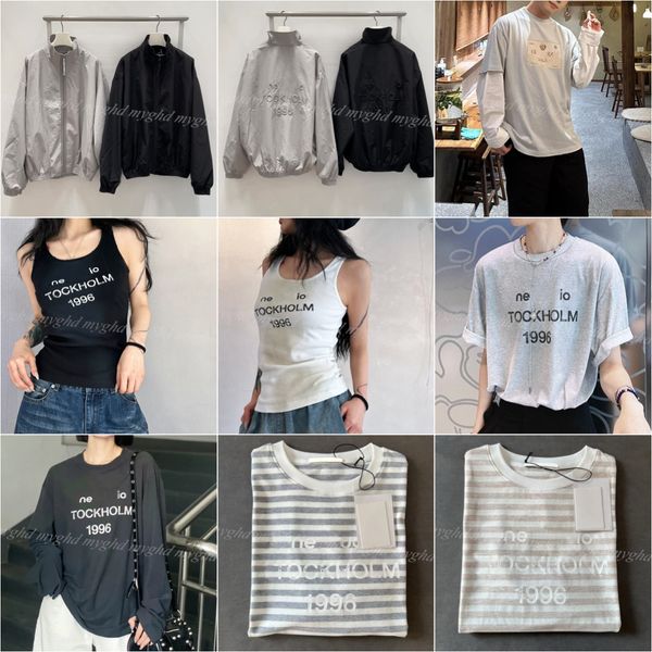 Women Men Jackets Short Sleevd Long Sleeves Oversize Style for Girls Unisex Fashion T-shirts Size SML Female Tank Tops With Dust Bag, Color#888
Women Men Jackets Short Sleevd Long Sleeves Oversize Style for Girls Unisex Fashion T-shirts Size SML Female Tank Tops With Dust Bag, Color#888