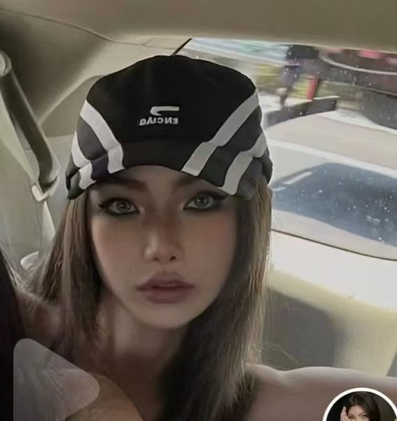 Embroidered baseball cap summer anti roll cap duckbill cap cool flip 2025 top designer, White
Embroidered baseball cap summer anti roll cap duckbill cap cool flip 2025 top designer, White