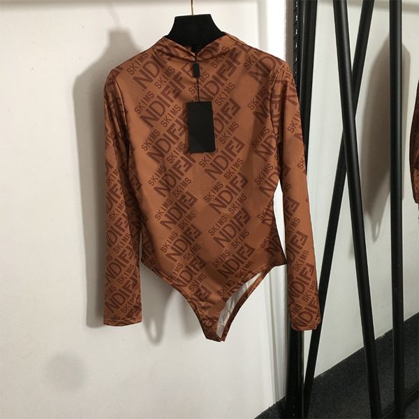 Sexy Women Bikinis one piece Swimsuits Swimwear Tight vest Long Sleeves Swimwear S, Brown
Sexy Women Bikinis one piece Swimsuits Swimwear Tight vest Long Sleeves Swimwear S, Brown