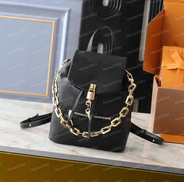 AAA Designer Womens Coussin Backpack Tote Bags Crossbody Bag Gold Chain Totes Handbags Drawstring Tote Bag Inside Compartments Backpack 13357