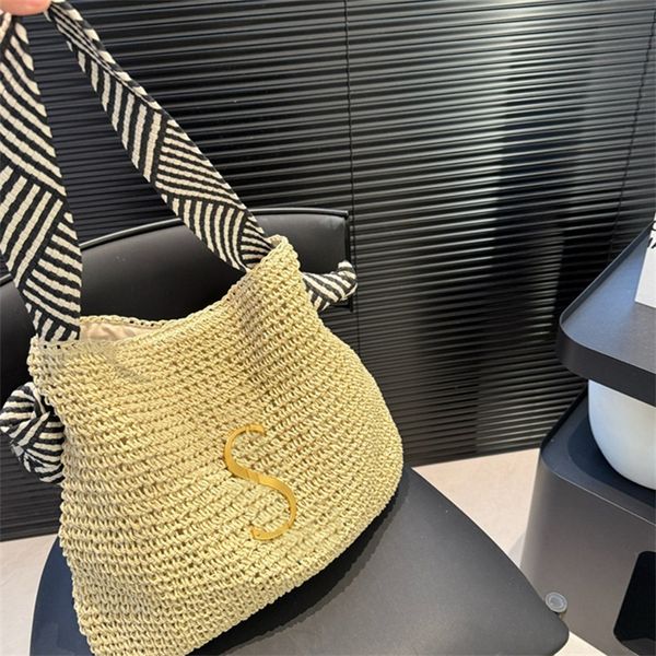 2025 Woman Straw Tote Bag Designer Bag Totes Beach Shoulder Bags Lady Handbag Large Capacity Letter Summer 10A, Light khaki(41*33cm)
2025 Woman Straw Tote Bag Designer Bag Totes Beach Shoulder Bags Lady Handbag Large Capacity Letter Summer 10A, Light khaki(41*33cm)