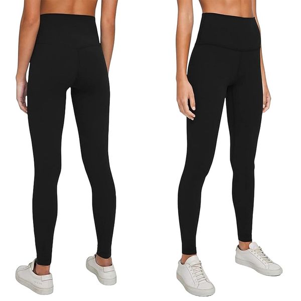 Leggings For Women Designer Yoga High Waist Pant 5A Quality Fitness Soft Tight Fitting Breathable Elastic Hip Lift T-Shaped Sports Pants Running Training Lady Align, Light grey
Leggings For Women Designer Yoga High Waist Pant 5A Quality Fitness Soft Tight Fitting Breathable Elastic Hip Lift T-Shaped Sports Pants Running Training Lady Align, Light grey