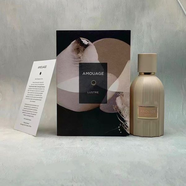 Remain Sequence Line 618 Amouage LUSTRE Outlands Reasons Perfume 100ml Woman Fragrance Eau De Parfum Long Lasting Smell Cologne Spray Body Mist High Quality