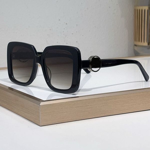 SUMMER Trendy Large Square Sunglasses Lady men Travel Black Lens UV400 Eyeglass 9163E Side Circular Pattern Titanium Alloy Inlay Bio Based Acetate Fiber
SUMMER Trendy Large Square Sunglasses Lady men Travel Black Lens UV400 Eyeglass 9163E Side Circular Pattern Titanium Alloy Inlay Bio Based Acetate Fiber