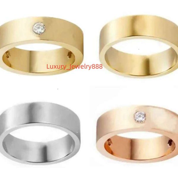 Designer Men Women Ring Titanium Steel Alloy Material Never Fade Non Allergic Fashion jewelry Accessories 4/5/6mm Classic unisex wedding ring
Designer Men Women Ring Titanium Steel Alloy Material Never Fade Non Allergic Fashion jewelry Accessories 4/5/6mm Classic unisex wedding ring